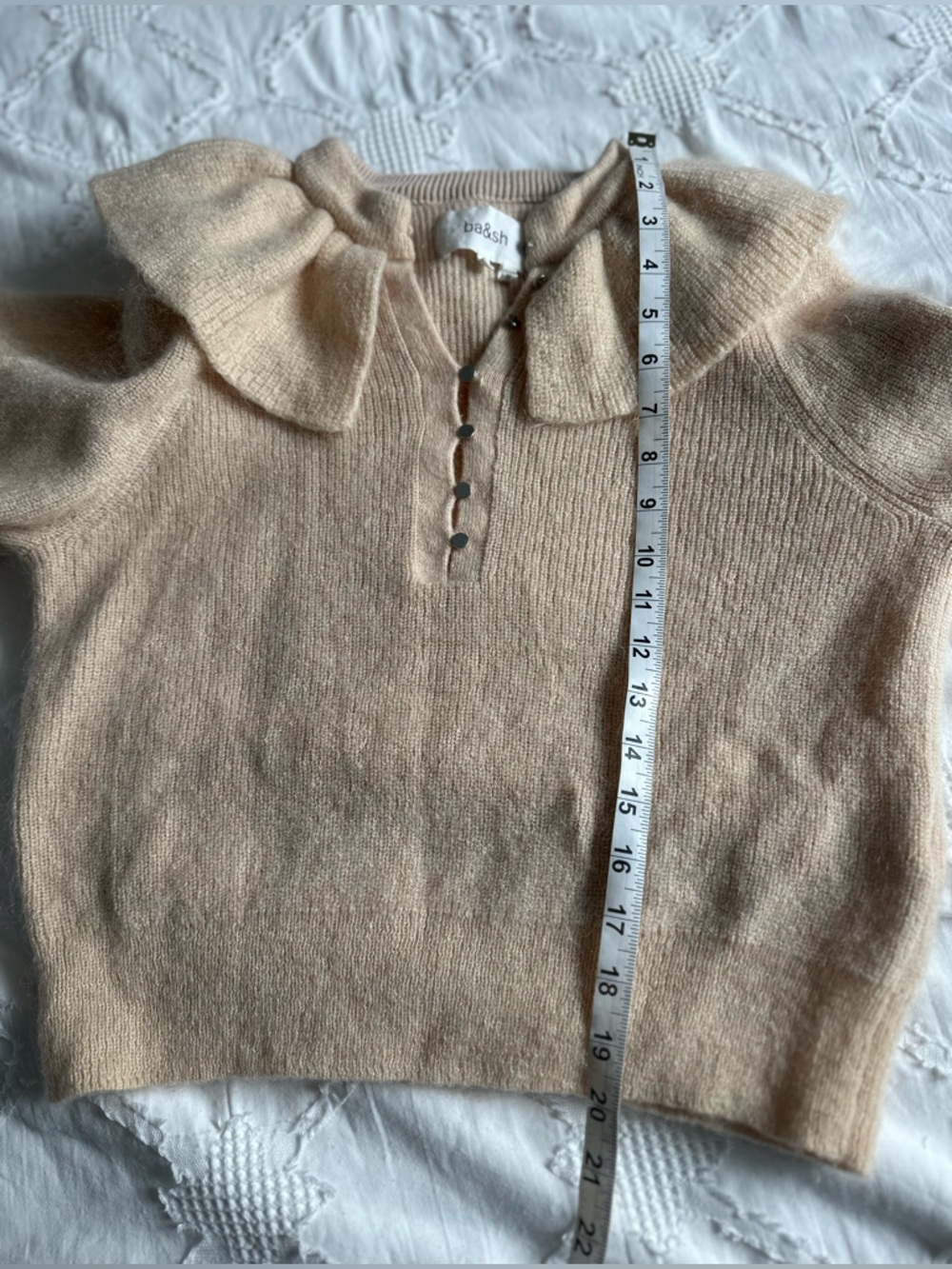 Ba&Sh Hoa Wool & Mohair-Blend Sweater - Picture 7 of 7